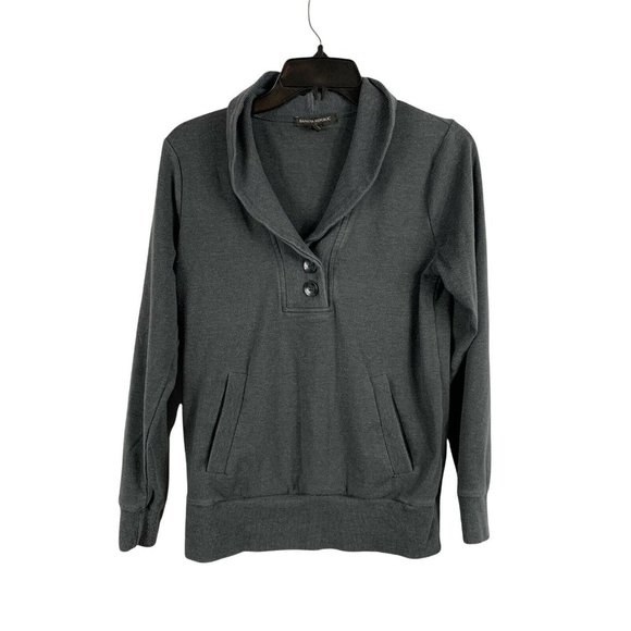 Banana Republic Tops - 3/$15 Banana Republic Gray Long Sleeve V Neck Sweatshirt Size XS